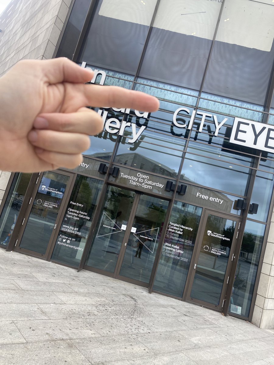 📣 Friends and Creatives of Southampton! CHAOS Network here tomorrow at 10am <a href="/City_Eye/">City Eye</a> I’ll bring the croissants, you bring the chat 🤘