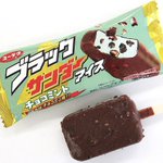 【再発売】チョコミン党必見!ブラックサンダーチョコミントアイスが美味しそう♡