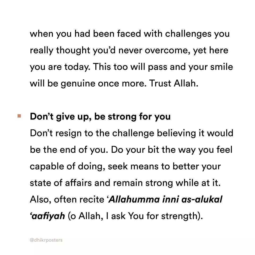 DhikrPosters's tweet photo. Hoping these tips help. ❤️

May Allah answer our respective du'aa. 🤲🏽 https://t.co/zb7nvGNYgx
