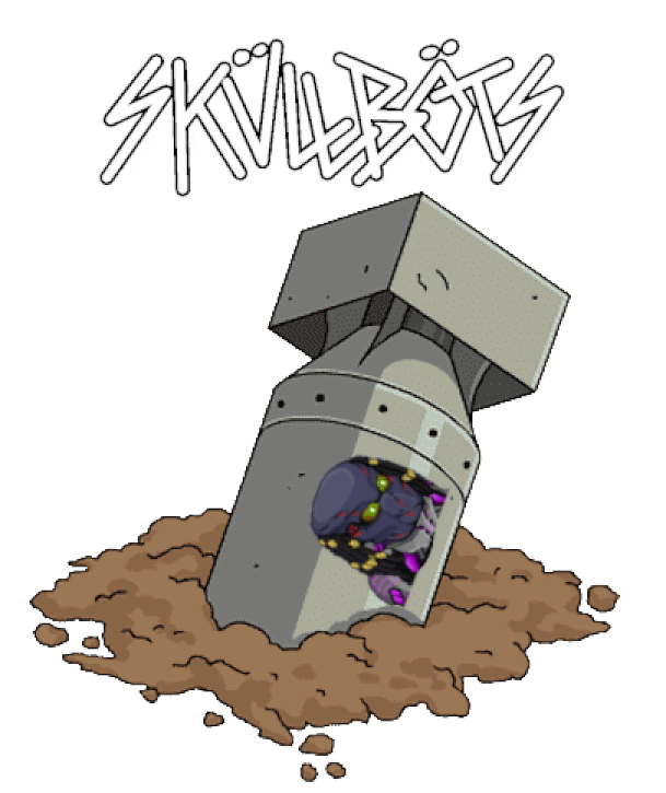 CryExc's tweet photo. Breaking News:
@SKULLBOTS has already placed the bomb.

Announcement today. 🔥🔥🔥

I am pretty sure this will explode directly after announcement. 

Are you ready? 

Or you still drinking juice and waiting for your wristband?

#rideordie #PredatorDAO
@frootsnft @okaybears https://t.co/cnbODT4sKI