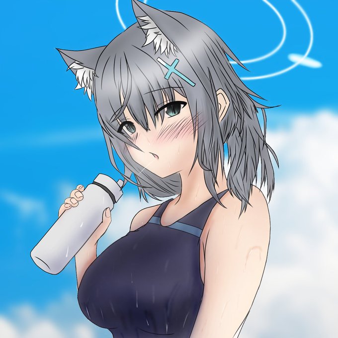 シロコちゃ‥‥

#ブルーアーカイブ
#シロコ 