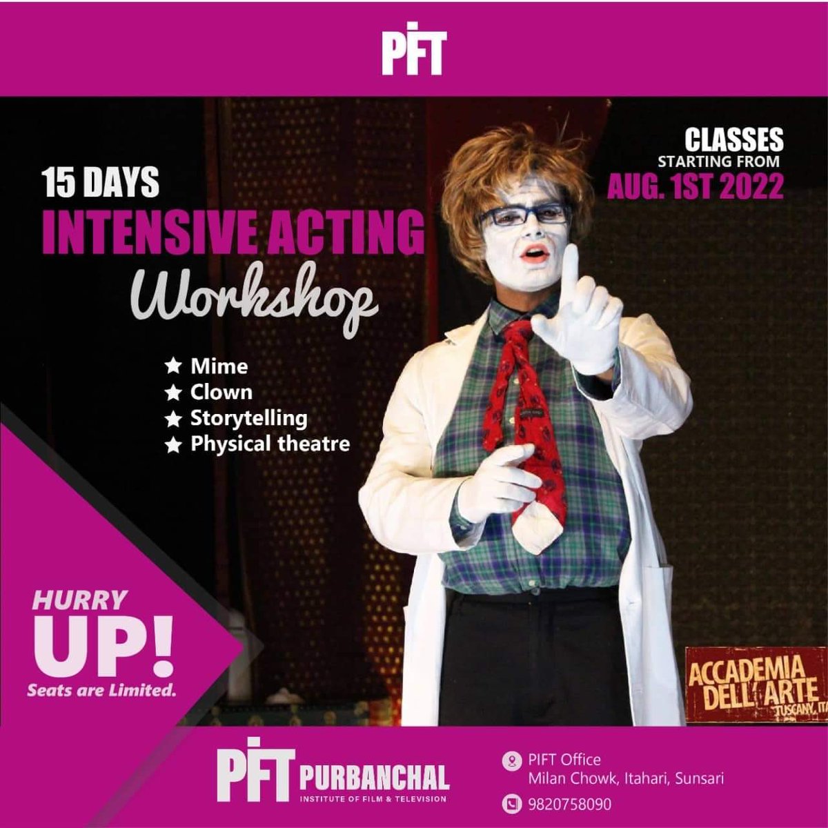 Rkmehta_'s tweet photo. mime
clown
storytelling
physical theatre
को कल्लास हुदैछ । @actorenuka https://t.co/hUZHCRbUtF
