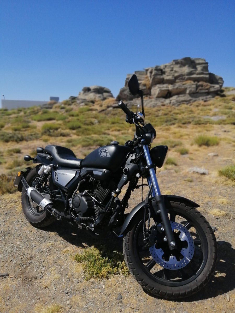 MotosEgea's tweet photo. #Thewayoftheroad #Keeway #KLIGHT #almeria #moto125 #Custom125 #movilidadurbana https://t.co/KYO3TjLDEC