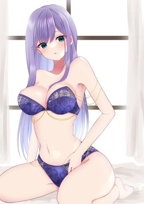 Alexandra in elegant lingerie.

美人さんの表情と白い肌、
上品で魅力的なランジェリーがアーリャさんに合ってて良き…
ドレスを思わせる金具のアクセントがお気に入り

※イラストはめん田ぱす太先生にご依頼しました。ありがとうございました!
※skebコミッションです 無断使用・転載お断り 