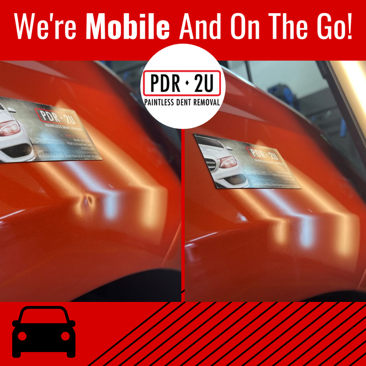 PDR_2U's tweet photo. Mobile And On The Go!

PDR2U We will come to your address to repair your dents. No matter if you're at home, on holiday in Brisbane or the Gold Coast, or at work... our expert technicians will travel to you to remove the dent from your car in no time.

📞0448 844 328

#PDR2U https://t.co/FNAhfuRMon