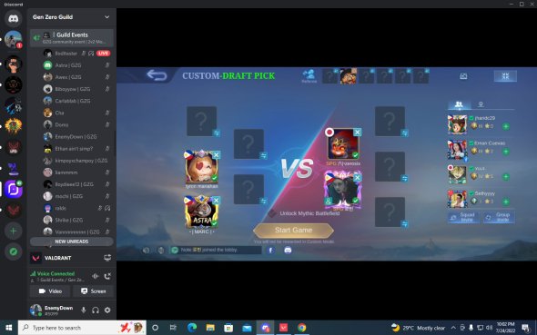 While we wait for many more web3 games to come out, our guild still has fun with web2 games!

Playing some mini discord tourneys with CODM and Mobile Legends! ✊️