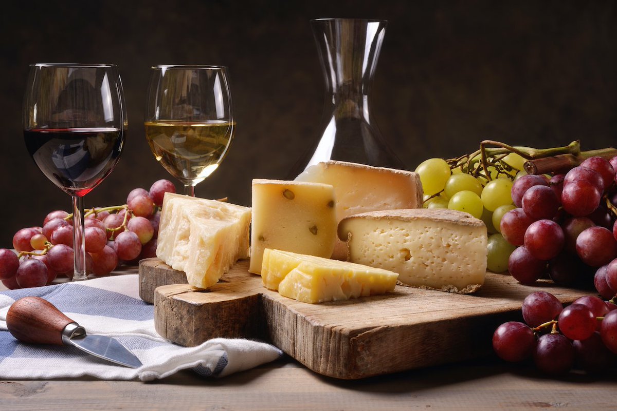 Wine and Cheese Day, cheese and wine a fabulous combination; whether you prefer a red with a strong cheese or a white with a more subtle Cheddar. Book a table today to indulge in all things cheese and wine. #cheeseandwine #indulge #delicious