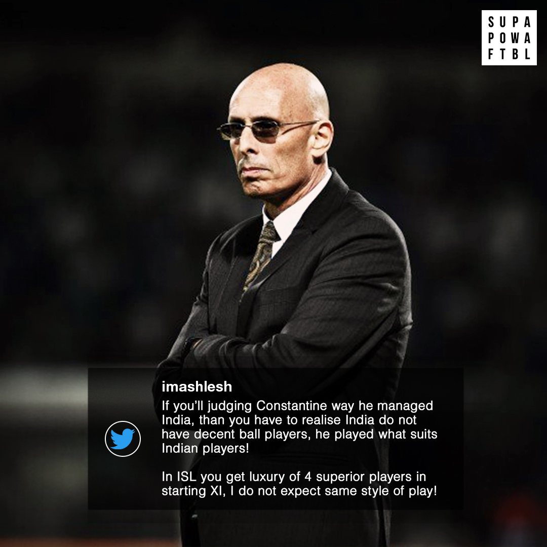 SuperpowerFb's tweet photo. This East Bengal Club fan has a lot of expectation from Stephen Constantine! 👀
Do you agree with him? 🤔
#IndianFootball #Football #SCEB #ISL #LetsFootball https://t.co/21emP56l6H