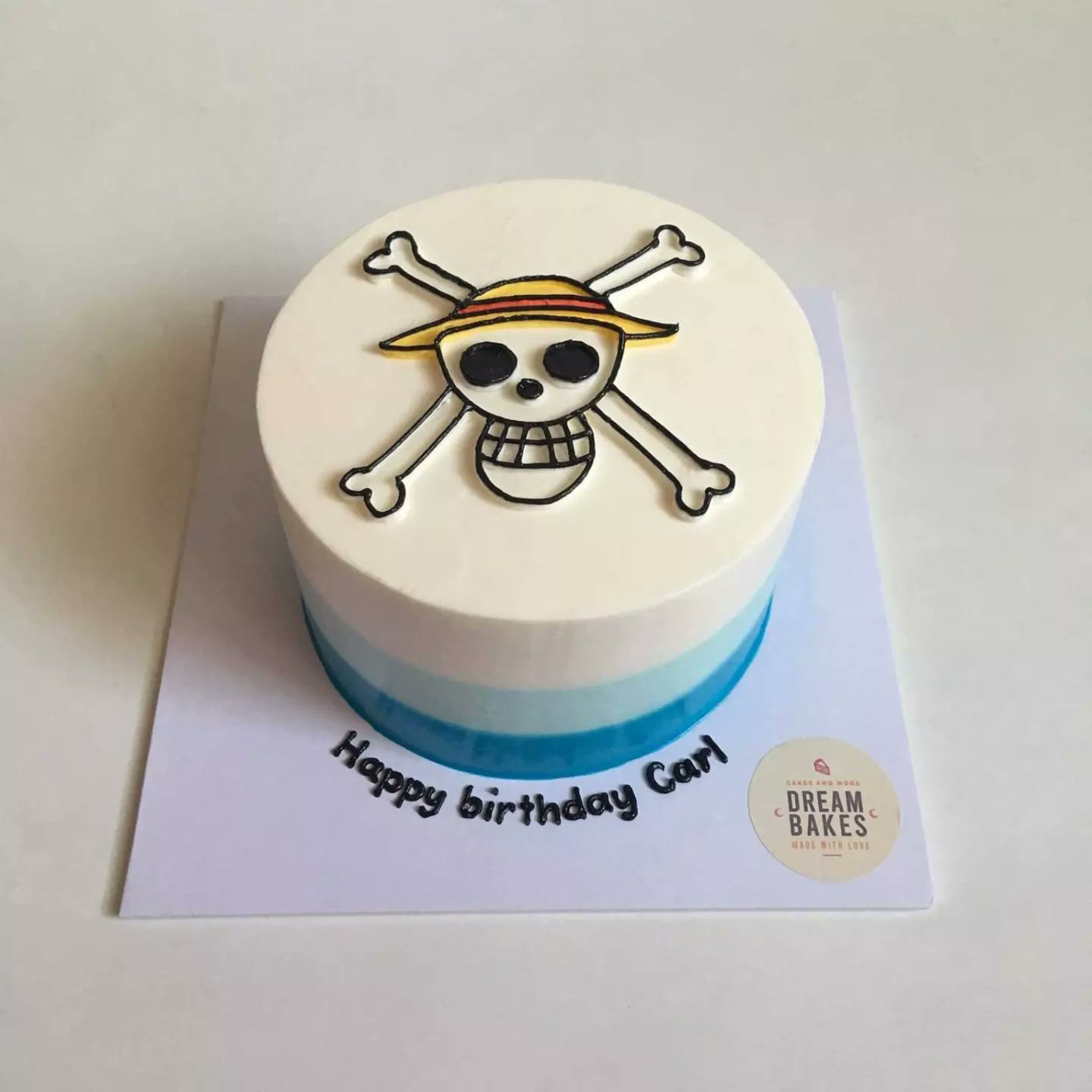 Anime One Piece Pirates birthday cake  Decorated Cake  CakesDecor