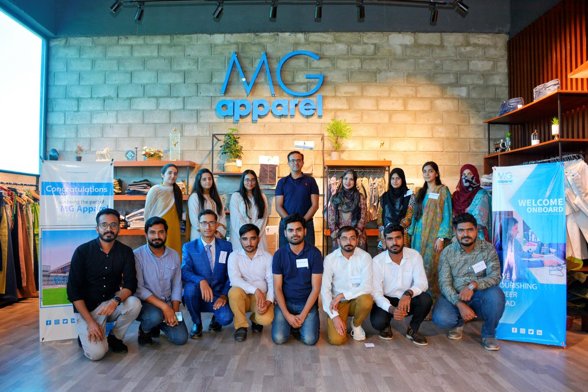 mgapparelpk's tweet photo. The new batch of trainees for our #MTO program has joined. Here's wishing these #young minds an insightful and productive #training tenure.
Welcome to the #MGAFamily.
#MGApparel #Mahmoodgroup #Training #newbatch2022 #Employeeexperience #Employeeengagement #Equalopportunity https://t.co/rELl01OU6f
