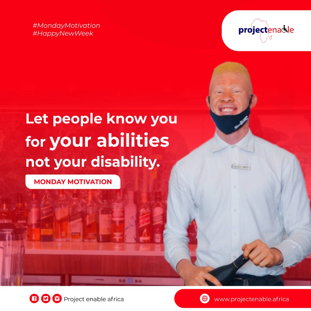 Project_Enable's tweet photo. Put your best foot forward and put in the work.
Let people know you for your abilities.
#projectenable #mondaymotivation https://t.co/OMT8058T0A