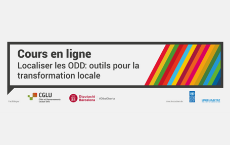 uclg_org's tweet photo. ✨Lancement de la 4ème édition du cours en ligne "Localiser le #ODD : Outils pour la transformation locale" !
🍃🏡Ne manquez pas cette opportunité de formation pour mettre en œuvre et aligner les ODD au niveau local📍https://t.co/ni3x9xcOgz.
#LocalizingSDG #LearningWithUCLG https://t.co/eMhZptDOPh