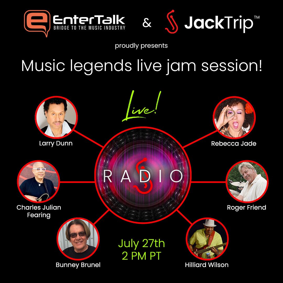 Join us on JackTrip Radio this Wednesday to listen to musical legends perform live from this link on July 27th at 2pm Pacific!

jacktrip.radio/5Zpz00Q-P8miGa…

#nammshow #onlinemusic #musiceducation #virtualshow #musicindustry #musictech #AVTweeps #proaudio #ABBA #earthwindandfire
