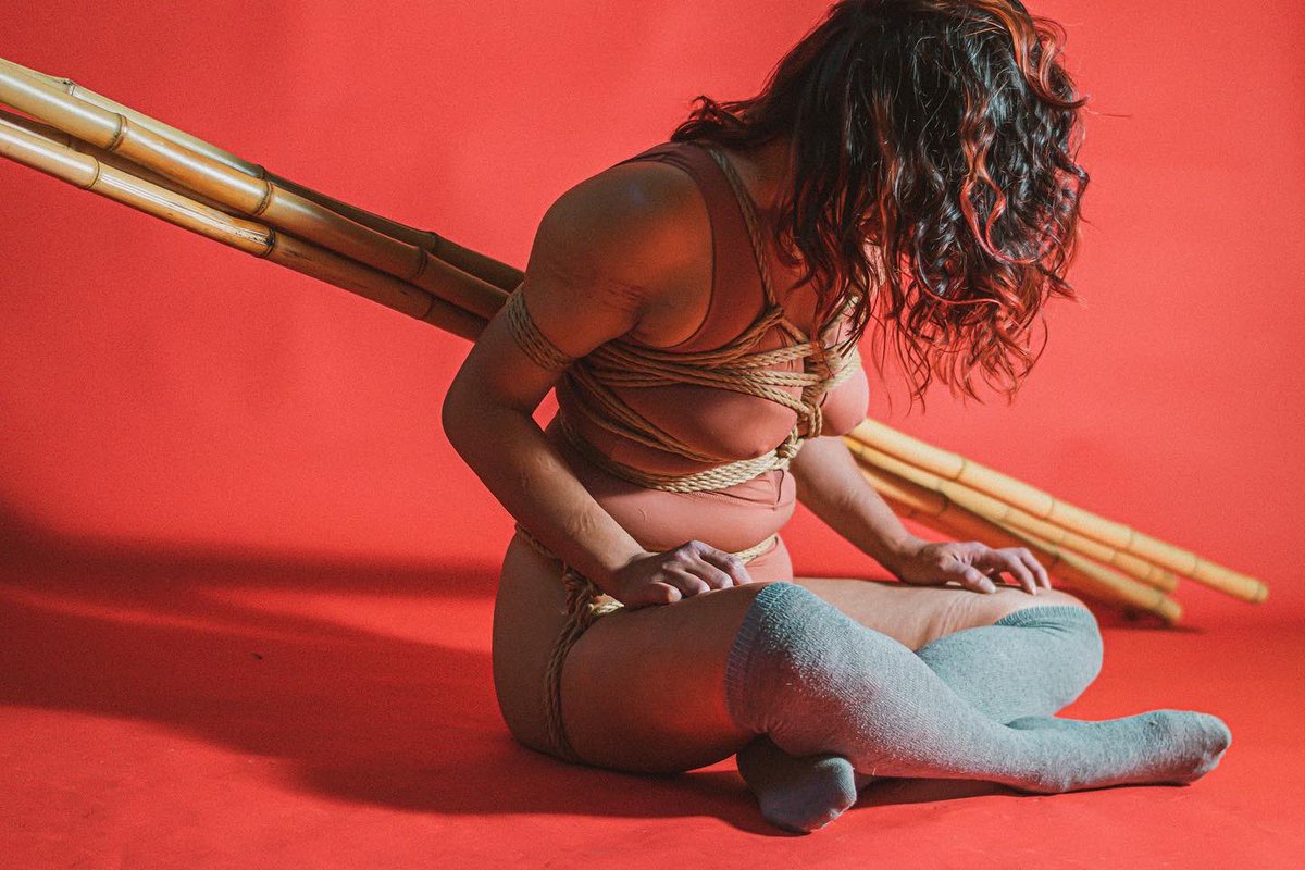 Goddessinrope ✨#rope #shibari #red