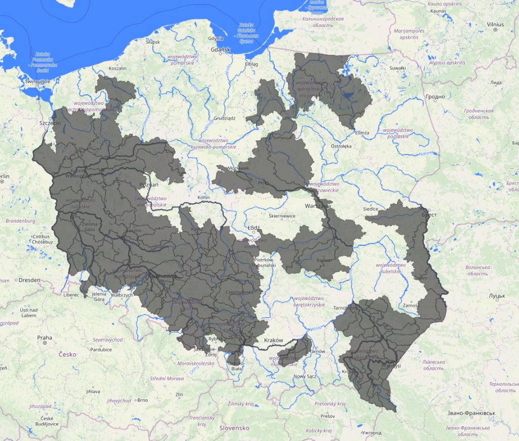 IMGWmeteo's tweet photo. ➡️Największe rzeki w Polsce objęte suszą hydrologiczną (kolor szary)
➡️W całym kraju notujemy rzek iw strefie wody niskiej
➡️SNQ (średni niski przepływ) notowany jest na 1/3 wodowskazów w całym kraju
➡️wilgotność gleby nie przekracza 15%
Są to najgorsze wyniki od 2015roku🚑
#IMGW https://t.co/nxBmRaZBy7