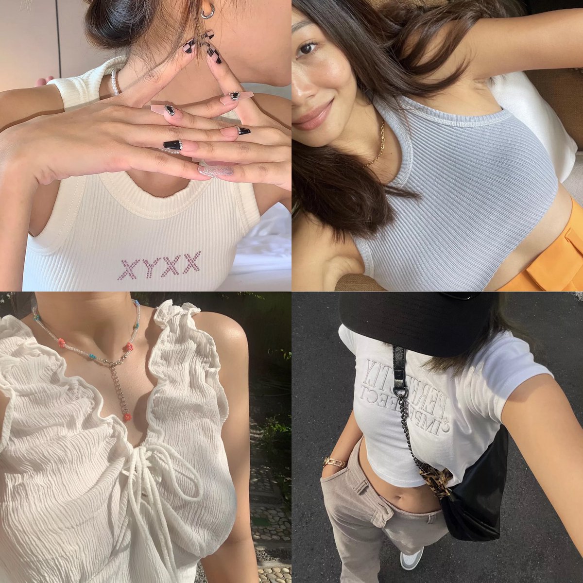Hamkdy_'s tweet photo. Thread รวมเสื้อครอป ใส่แล้วดูตัวเร้กตัวน้อยยย ดีไซน์น่ารัก เริ่มต้น 200 บาท🛼🫧🍐 https://t.co/BcHn9DEzsO