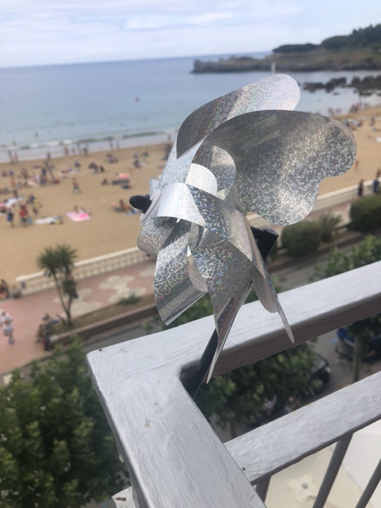 GeTi_'s tweet image. Mi hermana @amayageti ha declarado la guerra a todos los pajaritos y ha decidido colocar todos estos achiperres. Todo normal si no fuera porque 2/4 de la familia tenemos pánico a las serpientes 🐍 y sufrimos microinfartos nada vez que salimos a la terraza 😒 #FamiliasAnormales