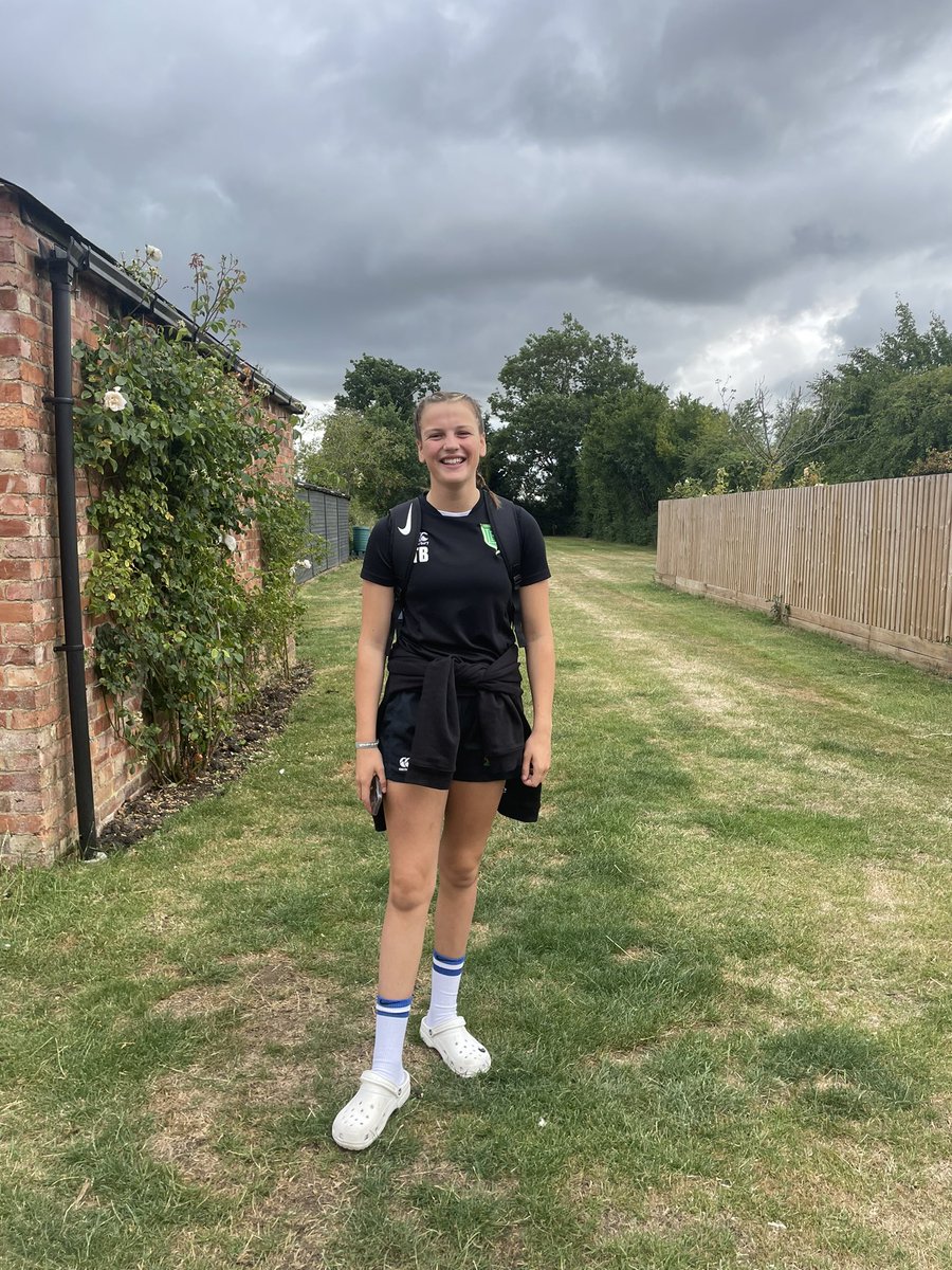 Just waved goodbye to Tamsin as she heads up to the <a href="/UR7s/">UR7s</a> camp. Rocking the LHS kit <a href="/HeadofPELutt/">Lutterworth High PE</a> <a href="/MrWheatcroft/">Mr Wheatcroft</a> @MissWattsLuttPe