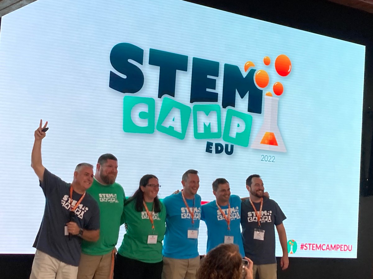 juliaecin's tweet photo. This is worth getting up early in July. #STEMCampEDU https://t.co/sNbTeNyI1u