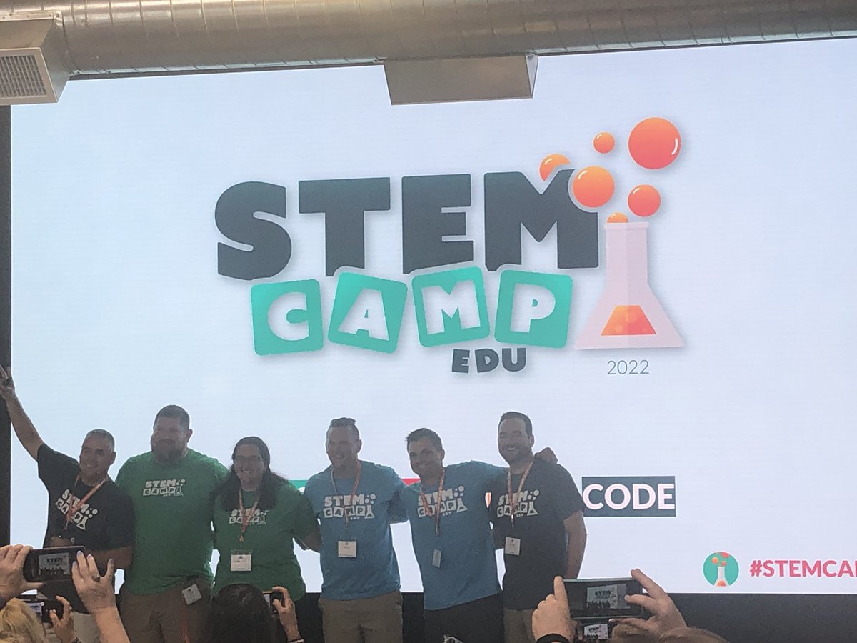 #STEMCampEDU <a href="/bloxels/">Bloxels</a> <a href="/LEGO_Education/">LEGO Education</a> Excited to@get excited! Thank you for a great intro <a href="/mcgeet/">Tom McGee</a>