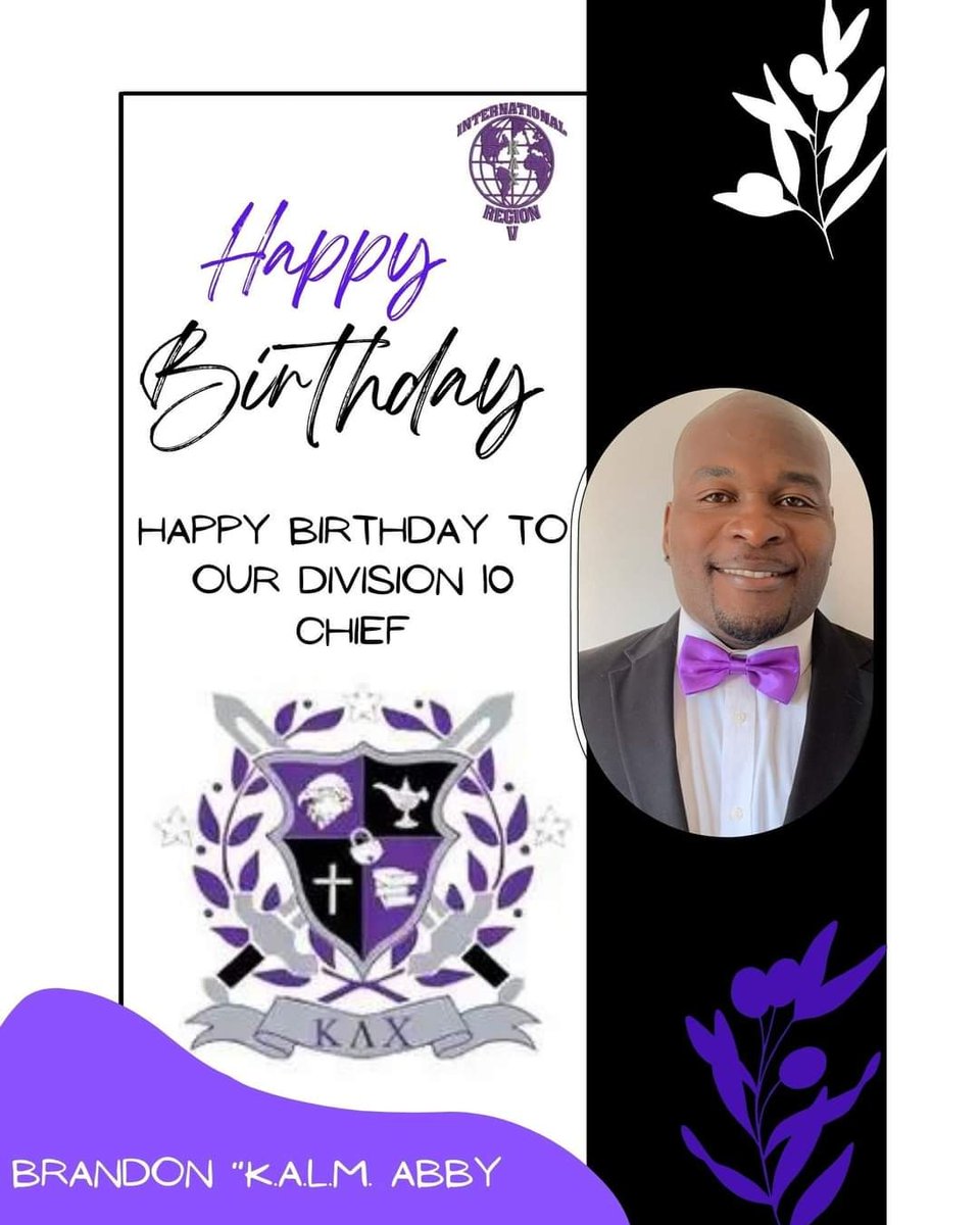 KLC_Internation's tweet photo. Hear ye! Hear ye! Good morning folks! Please stop what you doing and help us wish our very own Division 10 Chief Bro. Brandon "K.A.L.M." Abby a very special Birthday! 
Let the people what are you plans and what are you most thankful for this past year? 

#happybirthday https://t.co/Eeoeqw3gwe