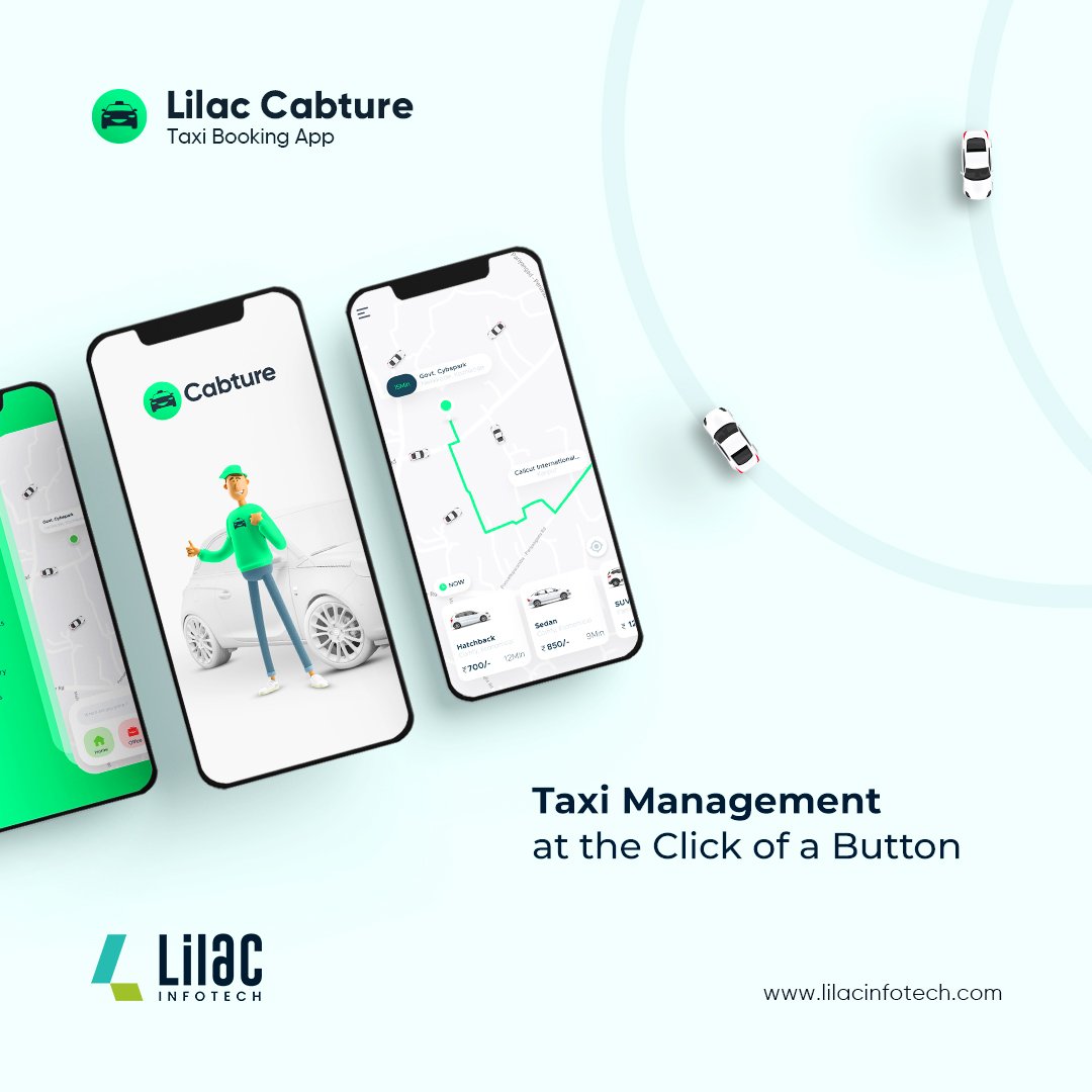 LilacInfotech's tweet photo. Our safe and secure apps are a good match for your business needs.

#Cabapp #Cabture #lilacinfotech #lilacapps #uberlikeapp #uberclone #olaclone #cloneapplication #cloneapps #appdevelopmentcompany #developmentcompany https://t.co/T0e7Tv2hOm