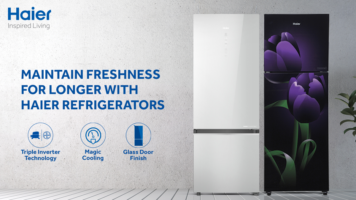 IndiaHaier's tweet image. Why adjust your needs when you’ve got us? Enjoy varied convertible modes with Haier #MagicConvertibleRefrigerator and regulate its temperature to keep your food fresh at its desired temperature.
Available in steel, flower &amp;amp; glass patterns.

#HaierRefrigerators #HaierAppliances