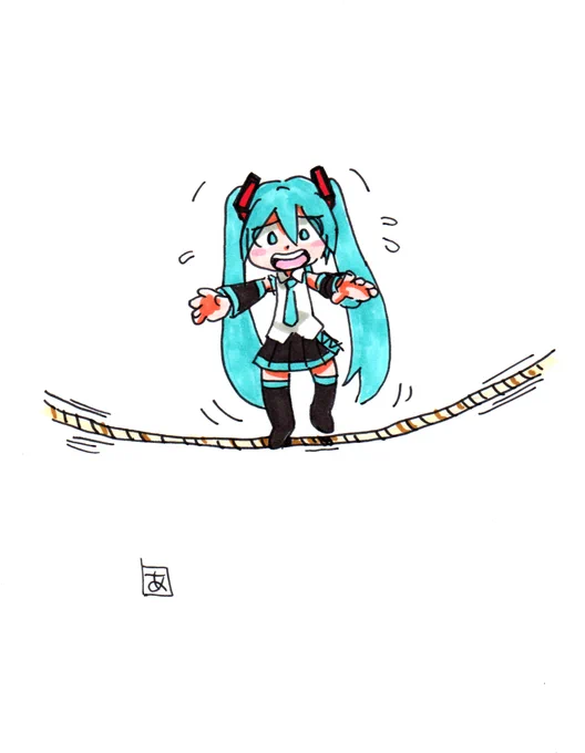 ミクVSリン #漫画 #初音ミク #VOCALOID #ボーカロイド #ボカロ #鏡音リン  