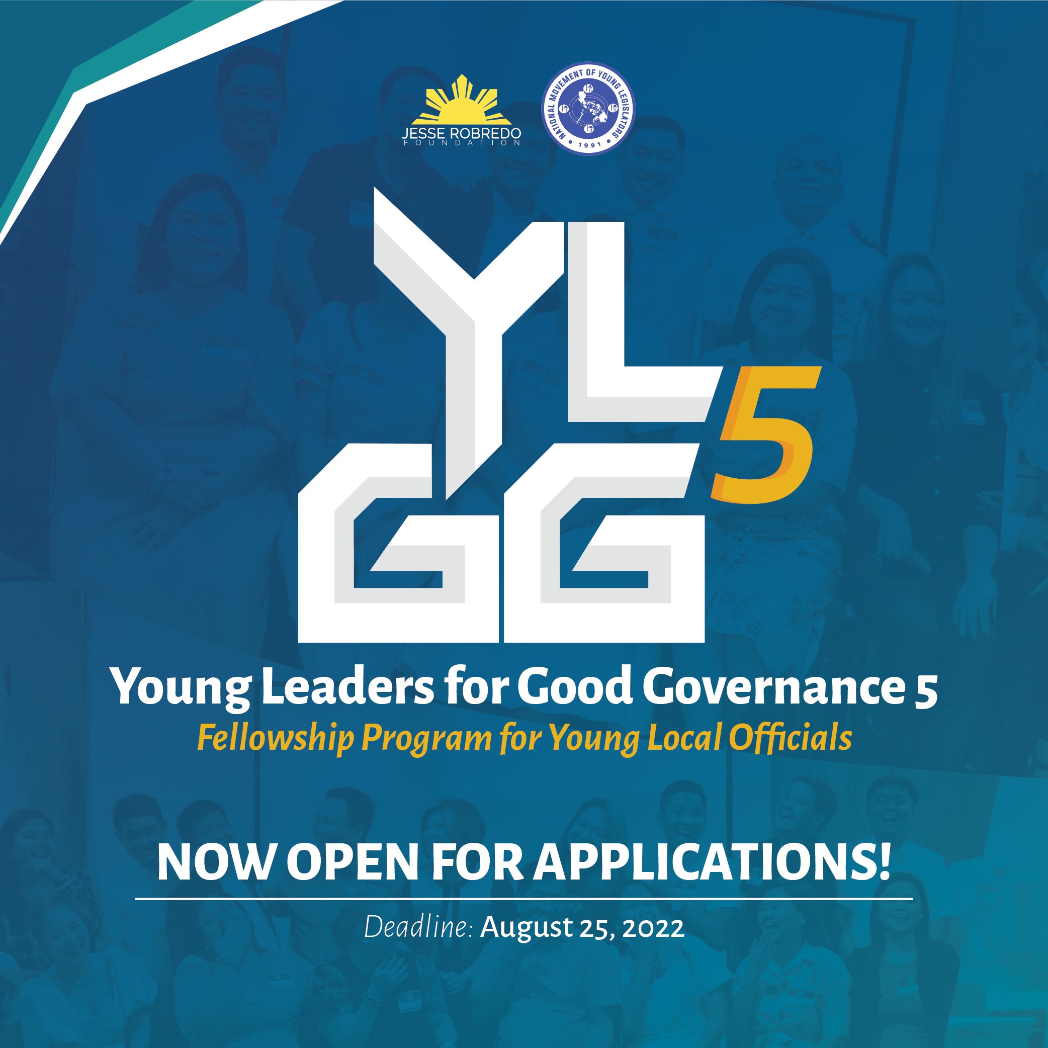 Jesse M. Robredo Foundation on X: CALLING YOUNG LOCAL OFFICIALS! The Young  Leaders for Good Governance (YLGG) Fellowship Program, in partnership with  the National Movement of Young Legislators (NMYL), is proudly back
