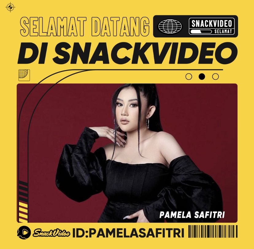 SnackVideo_IDN's tweet photo. Selamat datang Pamela Safitri di SnackVideo ๐ฅณ๐ฅณ
Yuk, follow langsung akun SnackVideo Pamela Safitri. SnackID: @pamelasafitri
#celebsnackvideo #snackvideoindonesia #snackvideoapp #videokeren #viralindonesia https://t.co/d2WI6yIBUv