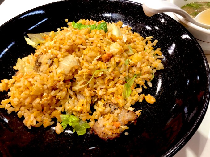 今日は王将の極王炒飯
うまい 