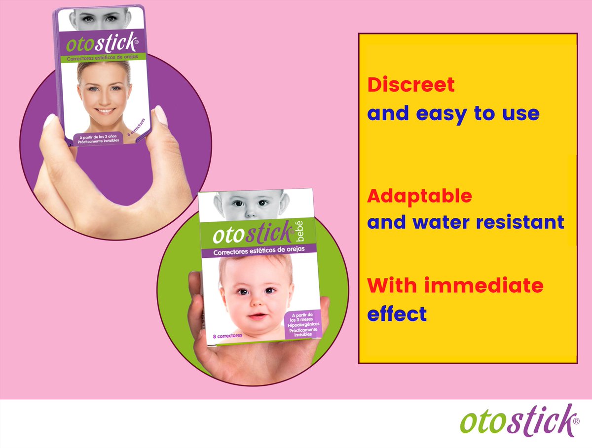 These are some of the features that make Otostick unique.  Comment below what your favorite thing about Otostick is. 😉👌👂🏻

otostick.com

#Otostick #otostickbaby #corrector #earcorrector #protrudingears #ears #cosmetic #beauty