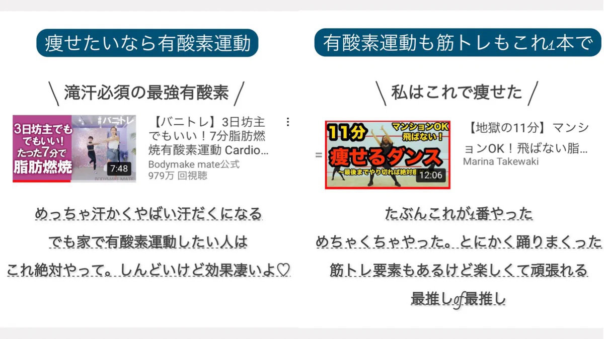 やってみて損なし！運動嫌いな私が20キロ痩せれた推しYouTubeたち
