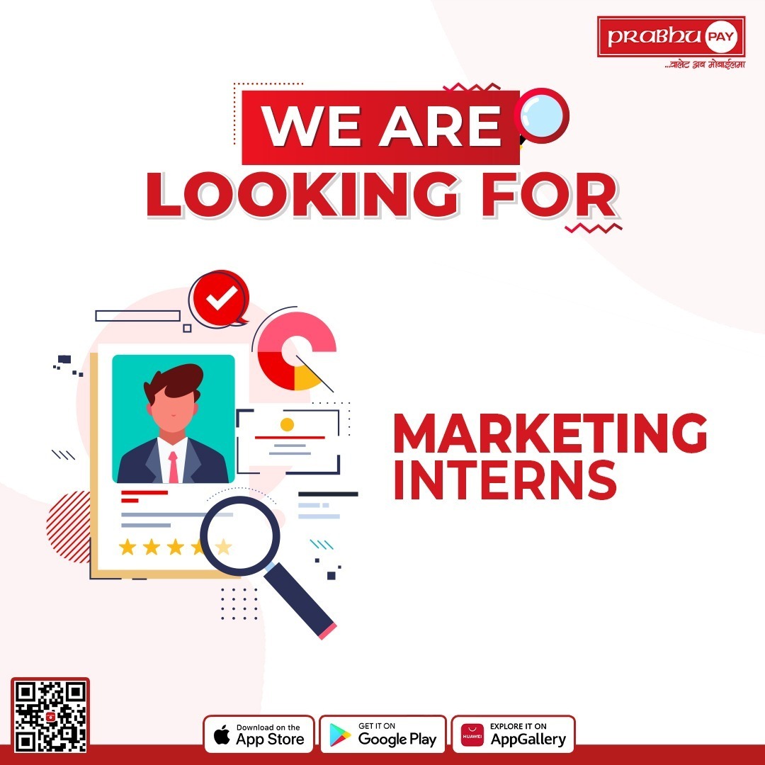 Golden Opportunity for Marketing Student 📣

We are looking for enthusiastic Marketing Interns 

If you are willing to develop your marketing skill and grow your knowledge on various marketing strategies then click the link to know more: 
prabhupay.com/jobDescription…