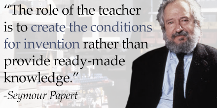 AFResearchLab's tweet photo. Seymour Papert is here this morning to give us some #MondayMotivation!
#AFResearchLab #SeymourPapert #MotivationalQuotes #STEMquotes #STEMeducation https://t.co/KRtmaNYjNB