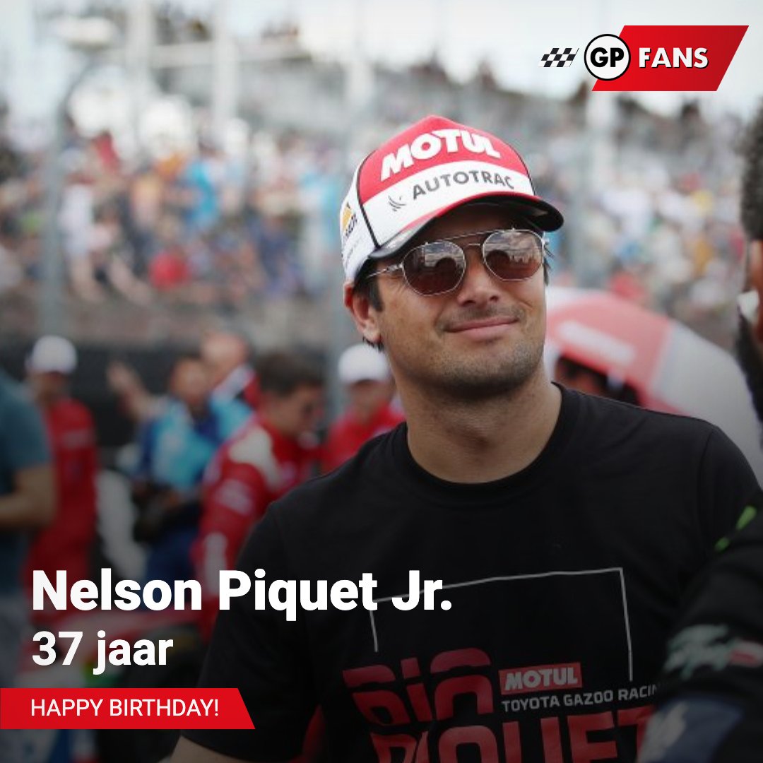 Nelson Piquet junior viert vandaag zijn 37ste verjaardag. Happy birthday    
