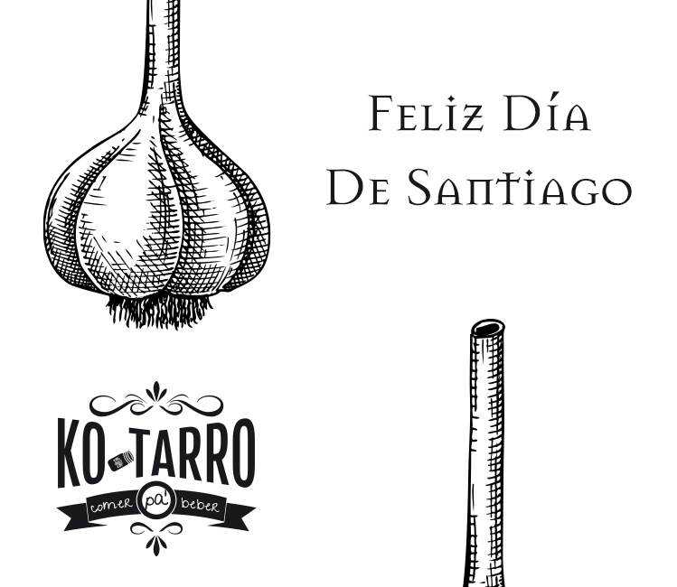 Ko_Tarro's tweet photo. 🧄 FELIZ 𝗗𝗶́𝗮 𝗱𝗲 𝗦𝗮𝗻𝘁𝗶𝗮𝗴𝗼. 
#DiaDeSantiago #VitoriaGasteiz #Álava #HosteleríaLocal #DiaDelBlusaYlaNeska #TurismoVitoria https://t.co/LevChcCP8y