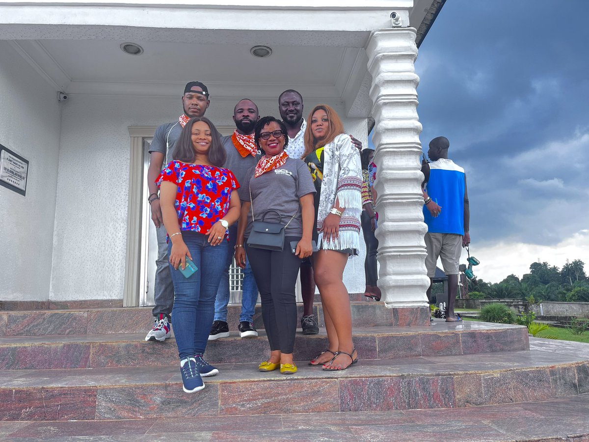 uyocityhikers's tweet photo. In continuation of her engagement with media houses in the state, Uyo City Hikers (UCH) paid a courtesy call to the headquarters of TAF media, owners of @planetfm101 Uyo and SpectrumTV - first indigenous radio and television stations in #AkwaIbom state. #planetFm #uyocityhikers https://t.co/9sGFkot9MV