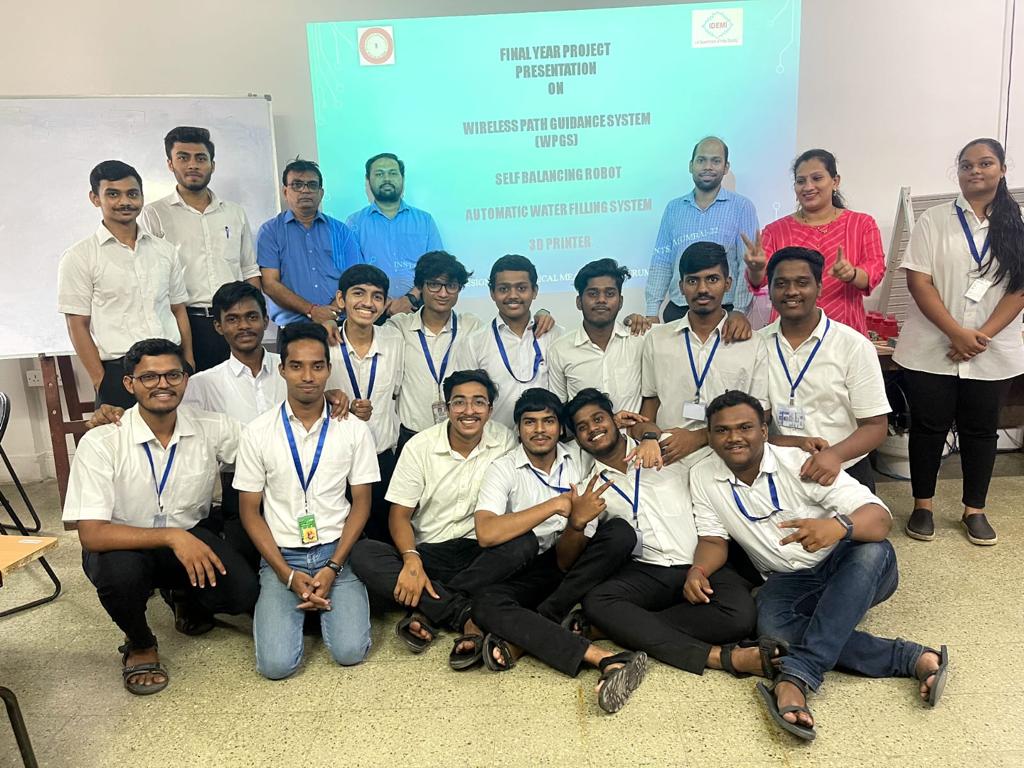 idemitc's tweet photo. Third year AICTE students of Robotics & Mechatronics on their final project submission day #IDEMI #MSME https://t.co/kerpHoMYyG