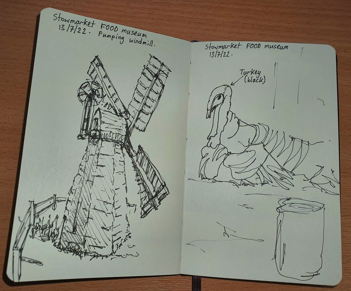 CD_art_progress's tweet photo. Fun #Sketching on #holidays in @DiscoverSuffolk at @FoodMuseumUK. #Suffolk #Stowmarket #urbansketching #urbansketchers https://t.co/MYGkmedA7D