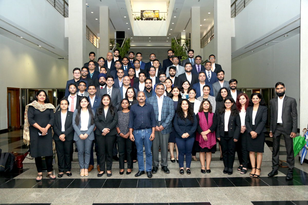 ISBedu's tweet image. Welcome to the Hyderabad and Delhi cohorts of the PGPpro Class of 2023. Professor @Ramabhadran, Deputy Dean - Mohali Campus and Academic Programmes, addressed the cohorts during their orientation and wished them all the best.

#ISBPGPpro #ISBJourney