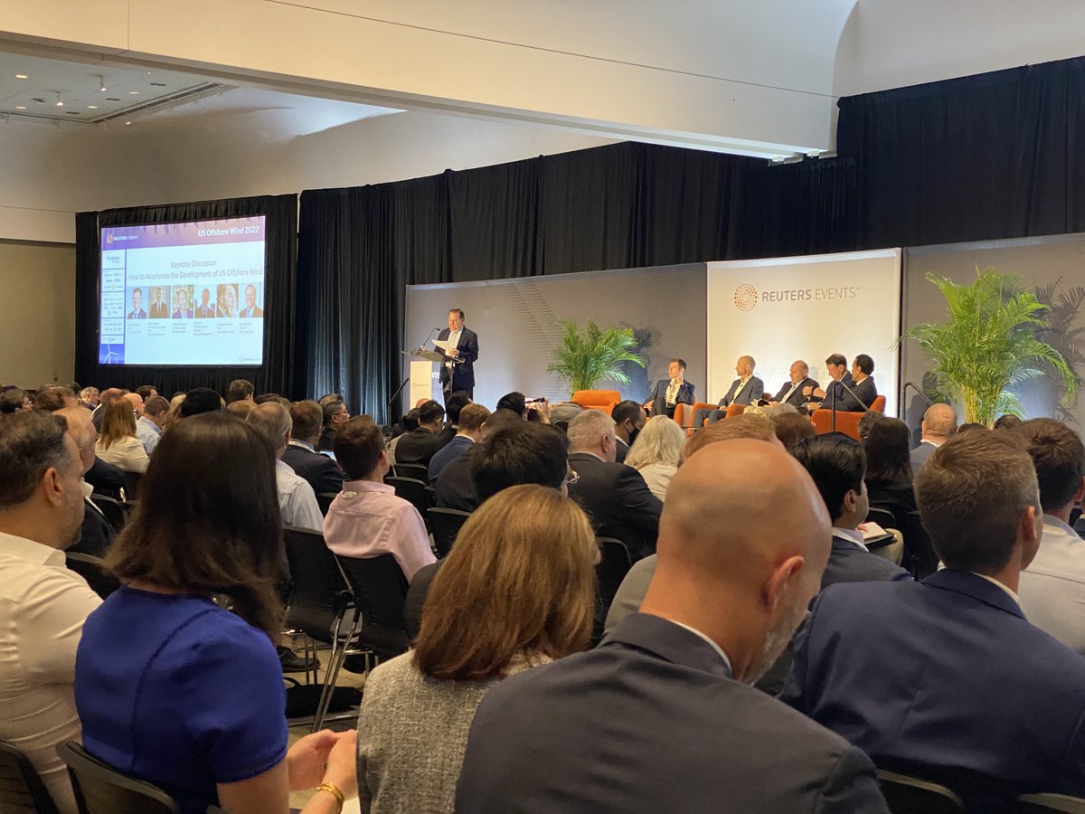 MaritimeDev's tweet photo. We felt the wind in our sails last week, thanks to some inspiring conversations at the US Offshore Wind conference in Boston, MA. If you're looking to accelerate the development of #USOW, we have some ideas - let's talk! @ReutersEvents #USOffshoreWind2022 #renewables https://t.co/JG71u8eGaJ