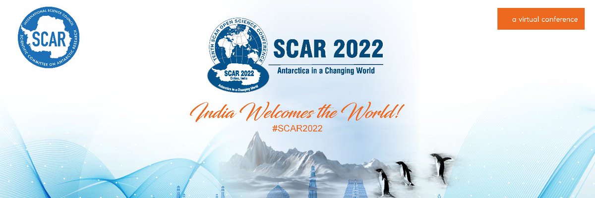 Only one week until the #SCAR2022 Open Science Conference begins! @Scar2022India @SCAR_Tweets
 
We can't wait for the two @AntICON_SCAR parallel sessions on 'Rethinking #Antarctic #conservation' & 'Human impacts'

Register today (its free!): scar2022.org