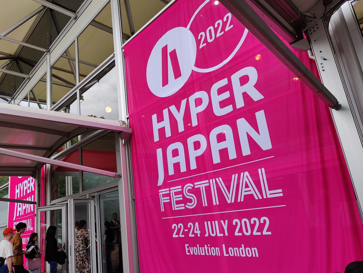 Haven't posted in an age but I was at @HYPERJAPANevent this weekend. First time attending and I really enjoyed it!