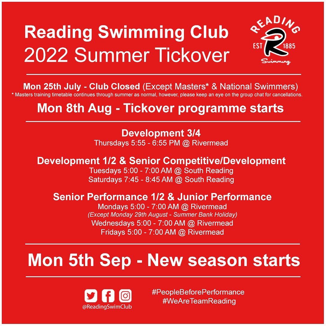 Reading Swimming tweet media