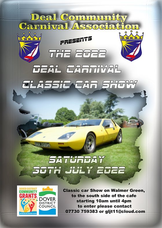 The 2022 Deal Carnival Classic Car Show is here!🏎️ Tomorrow at Walmer Green in Deal they have a whole range of classic cars to see, show starts at 10am🚗 Head down there to see what they have on offer! #Kent #WhatsOn #ClassicCars