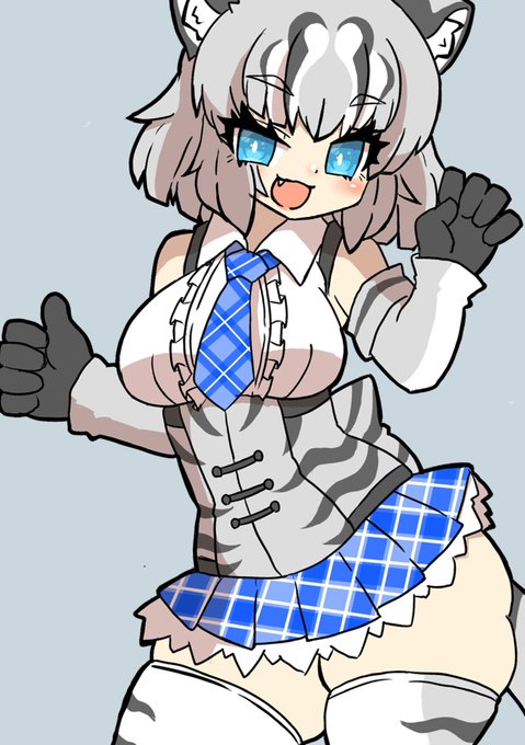 初描きホラアナライオンちゃん
コルセットのボディラインが最高
(けものフレンズ) 