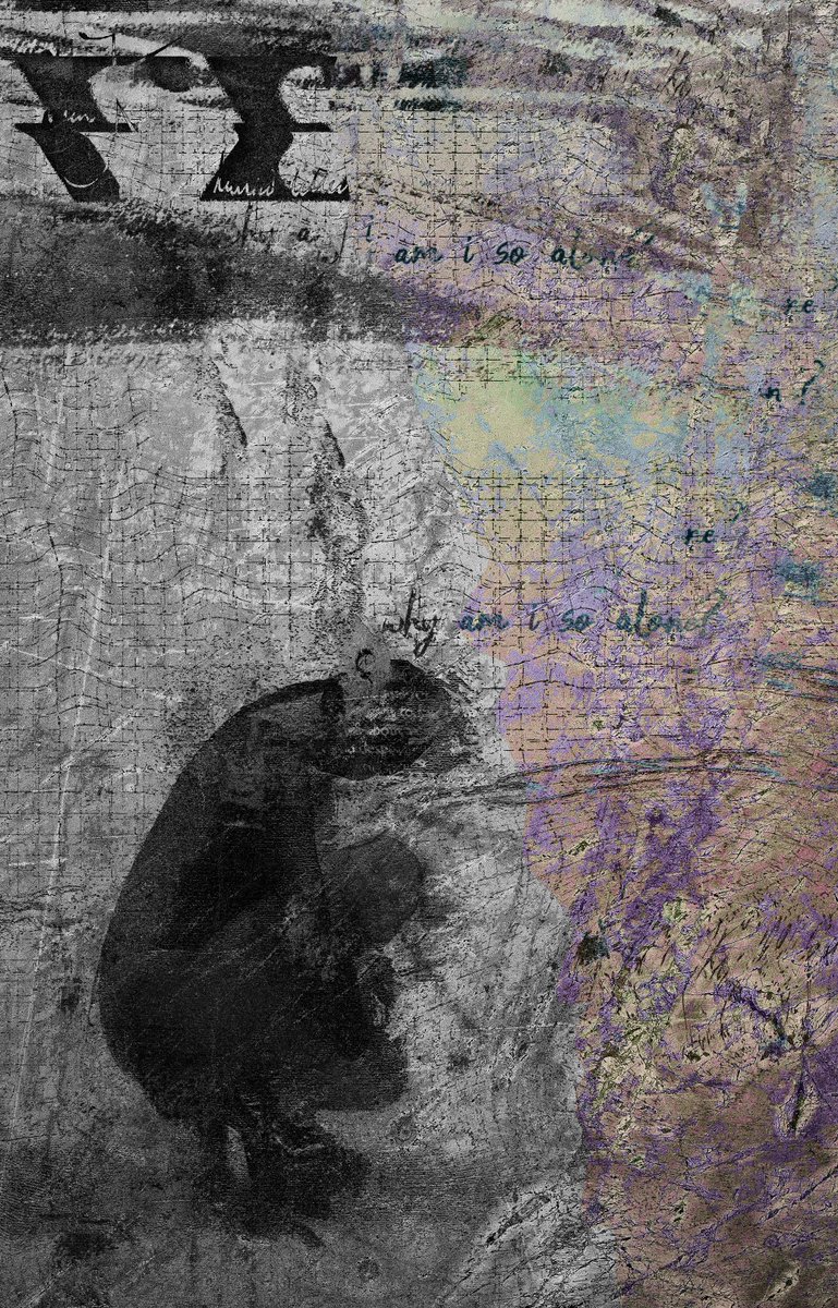 KirosArts's tweet photo. Why am i so alone? 
Poster design. https://t.co/0yYlDQZSNj