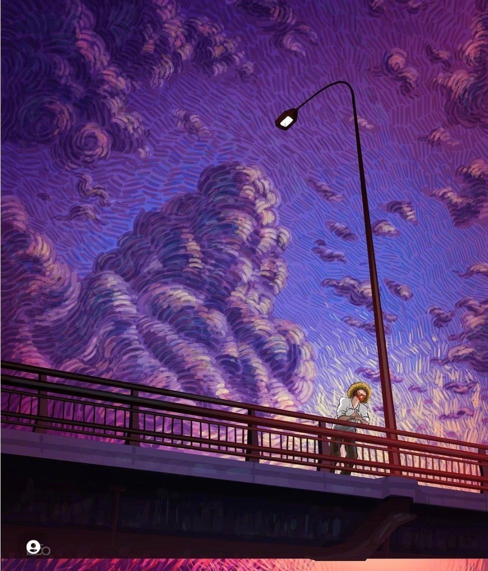 KhdvnL's tweet photo. 梵高的世界 ​~你们也喜欢吗~ https://t.co/FK6yD4E5Uz