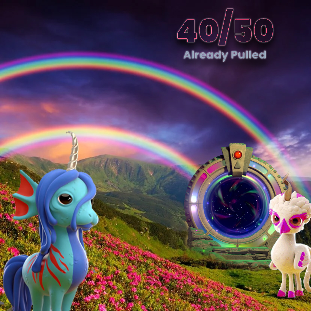 onzeeleven1111's tweet photo. 10 ultra-rare Rainbow Portal NFTs are yet to be found on Polychain Monsters booster packs! 🌈🌈😍😍
Fuse your Polymon &amp; lend out your Portal to earn rewards in this new deflationary feature to the Polyverse 
@polychainmon

#nft #nftart #nfts #nftcollection #nftshill #crypto #bsc https://t.co/1aBEpI196E